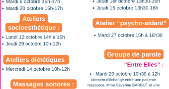 Affiche Ateliers Soins de Suppor