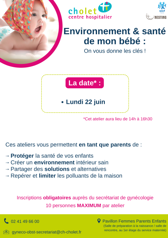 affiche ateliers de nesting
