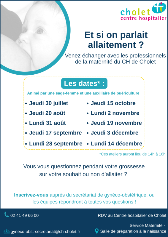 planning échanges allaitement