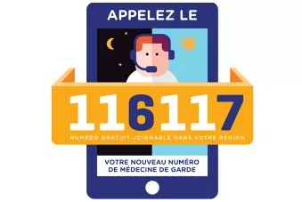 Joindre un médecin de garde ? Faites le 116 117. 