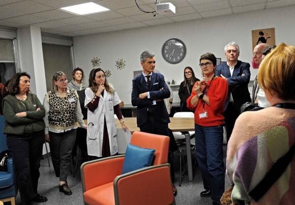 inauguration salle de soins de support