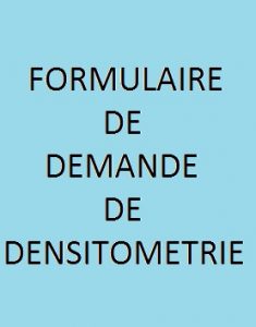 Icône formulaire demande dosimétrie