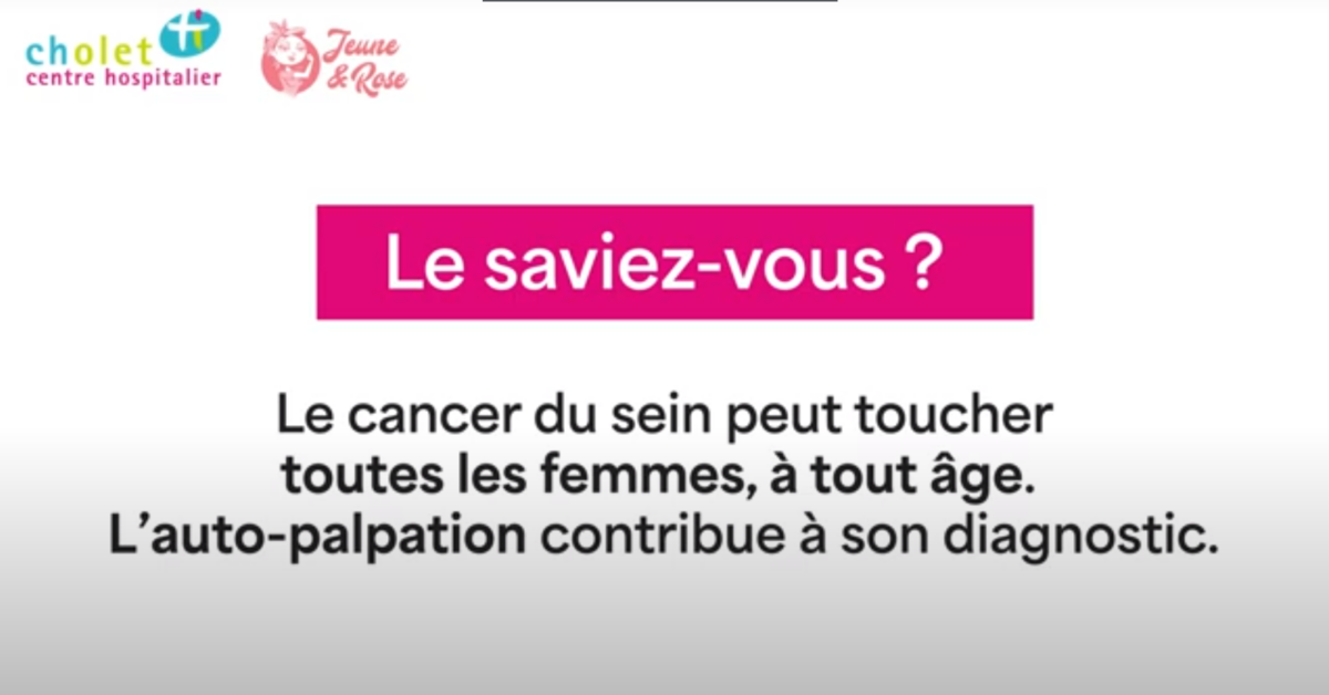 Prévention du cancer du sein : Retrouvez une vidéo sur l’autopalpation