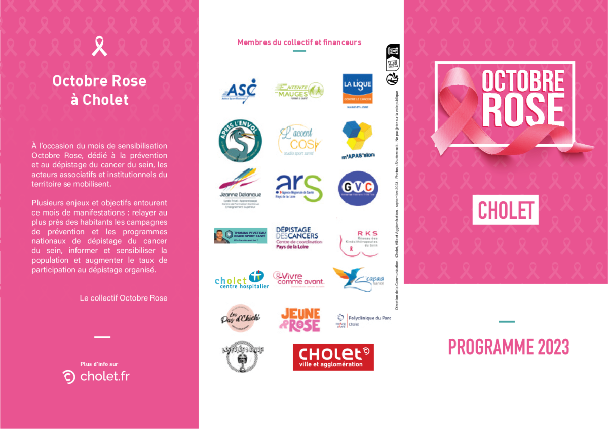 Octobre rose 2023 : Mois de la prévention et de l’information sur le cancer du sein