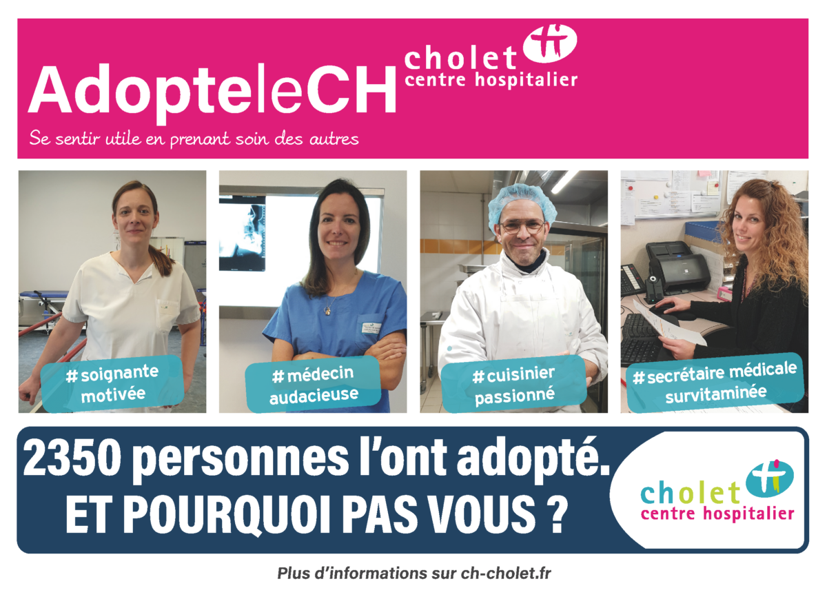 Le Centre hospitalier de Cholet recrute