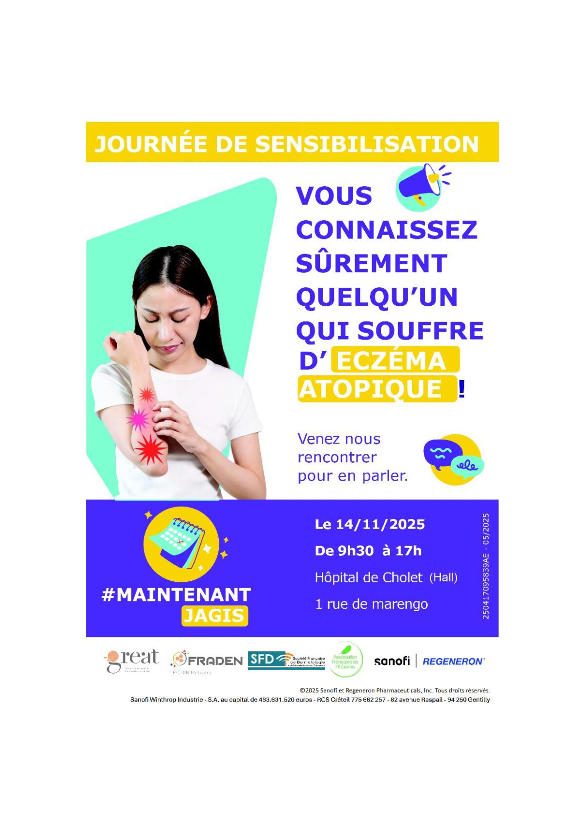 Journée de sensibilisation à l’eczéma atopique